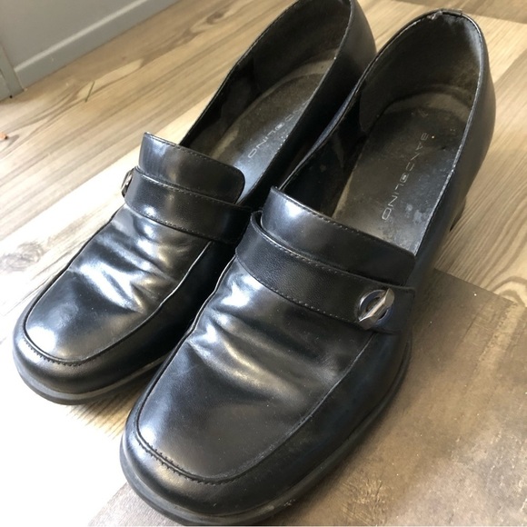 Bandolino Y2K 90s Chunky‎ Slip On Leather Loafers  9 - Picture 6 of 7